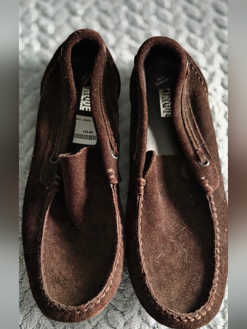 Men's Brown Cinque Slip-On Moccasin Loafers
